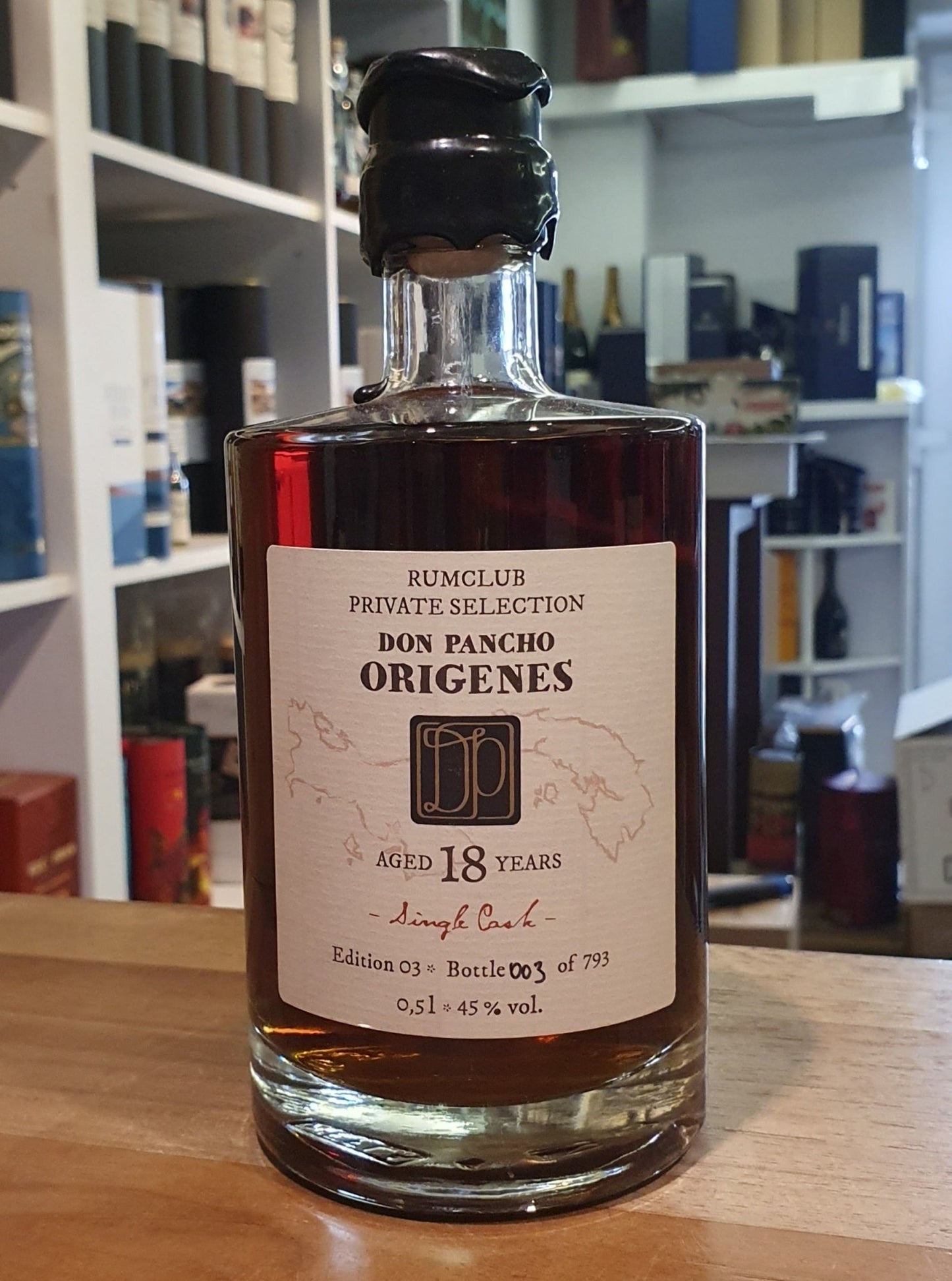 Rumclub ed.03 Don Pancho Origens Panama 18y 0,5l 45% vol. rum club Private Selection Edition