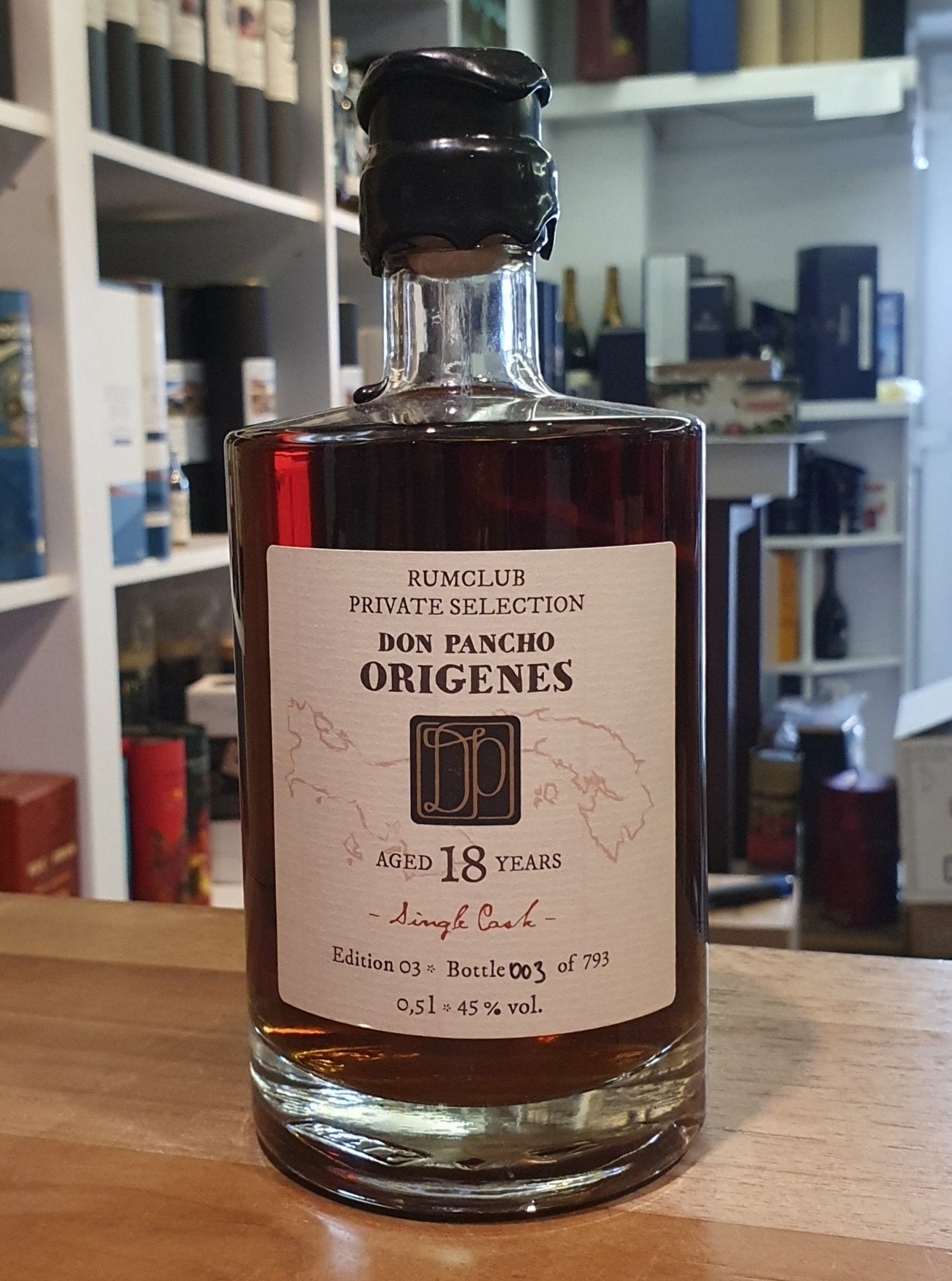 Rumclub ed.03 Don Pancho Origens Panama 18y 0,5l 45% vol. rum club Private Selection Edition
