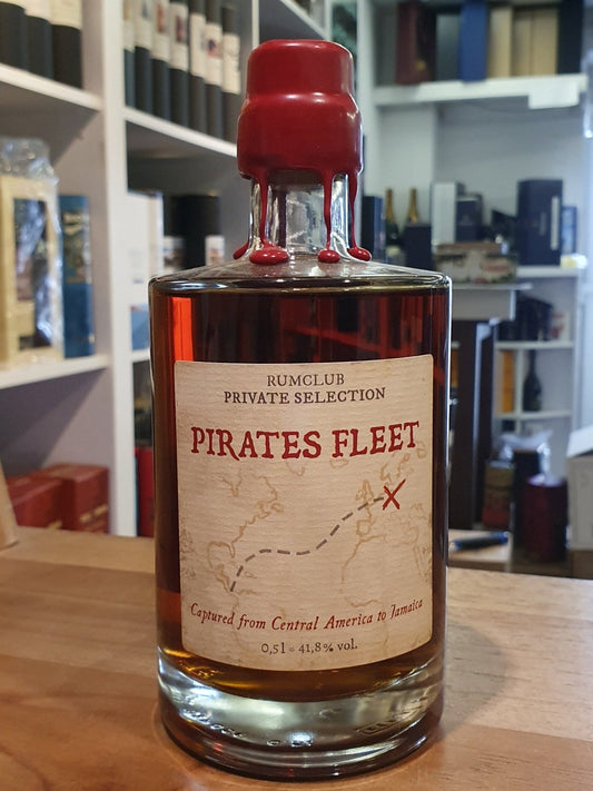 X Rumclub ed.09 Pirates Fleet Central America to Jamaica Blend 0,5l 41,8 % vol. rum club Private Selection Edition