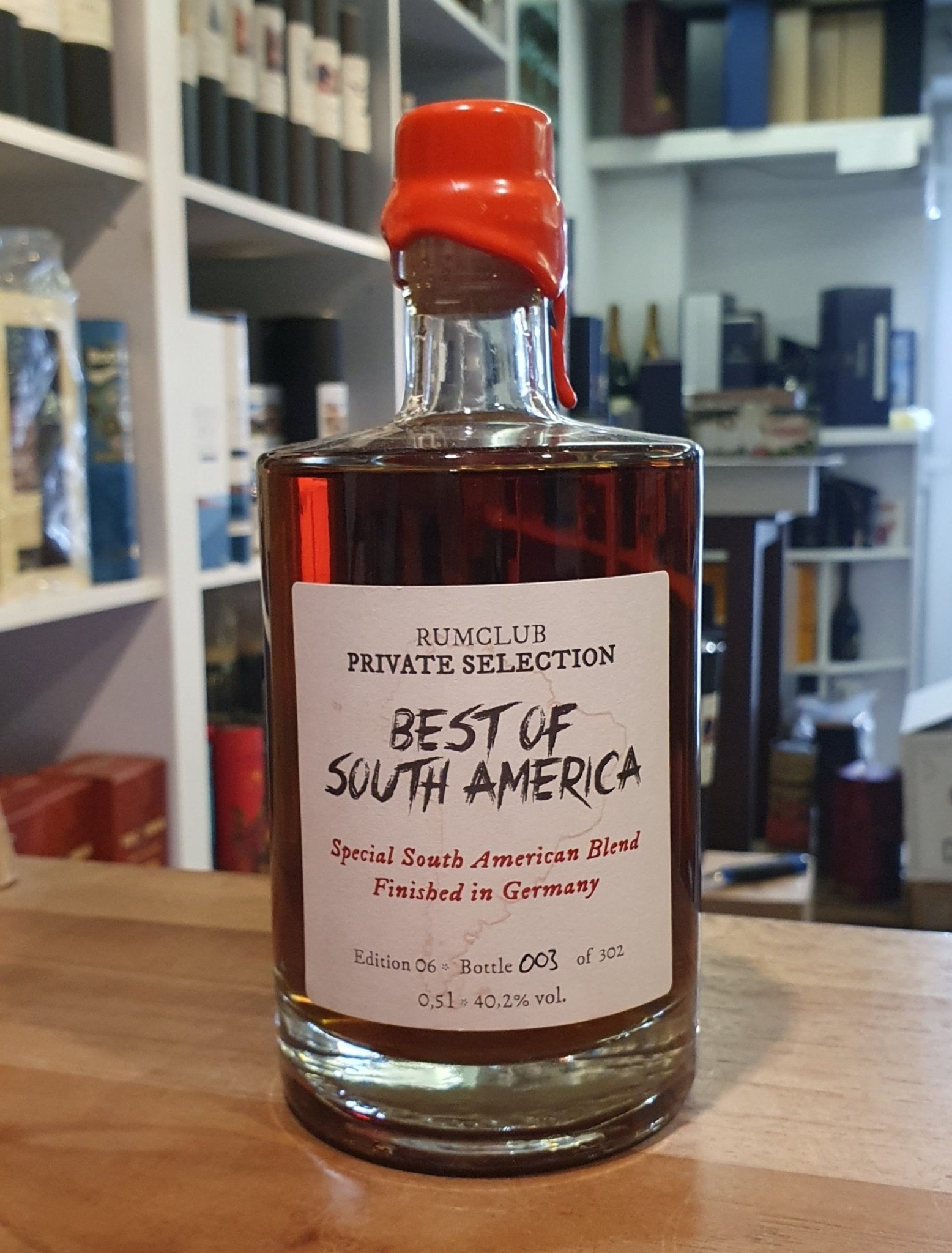 Rumclub ed.06 Best of South America Special Blend 0.5l 40.2 % vol. rum club Private Selection Edition