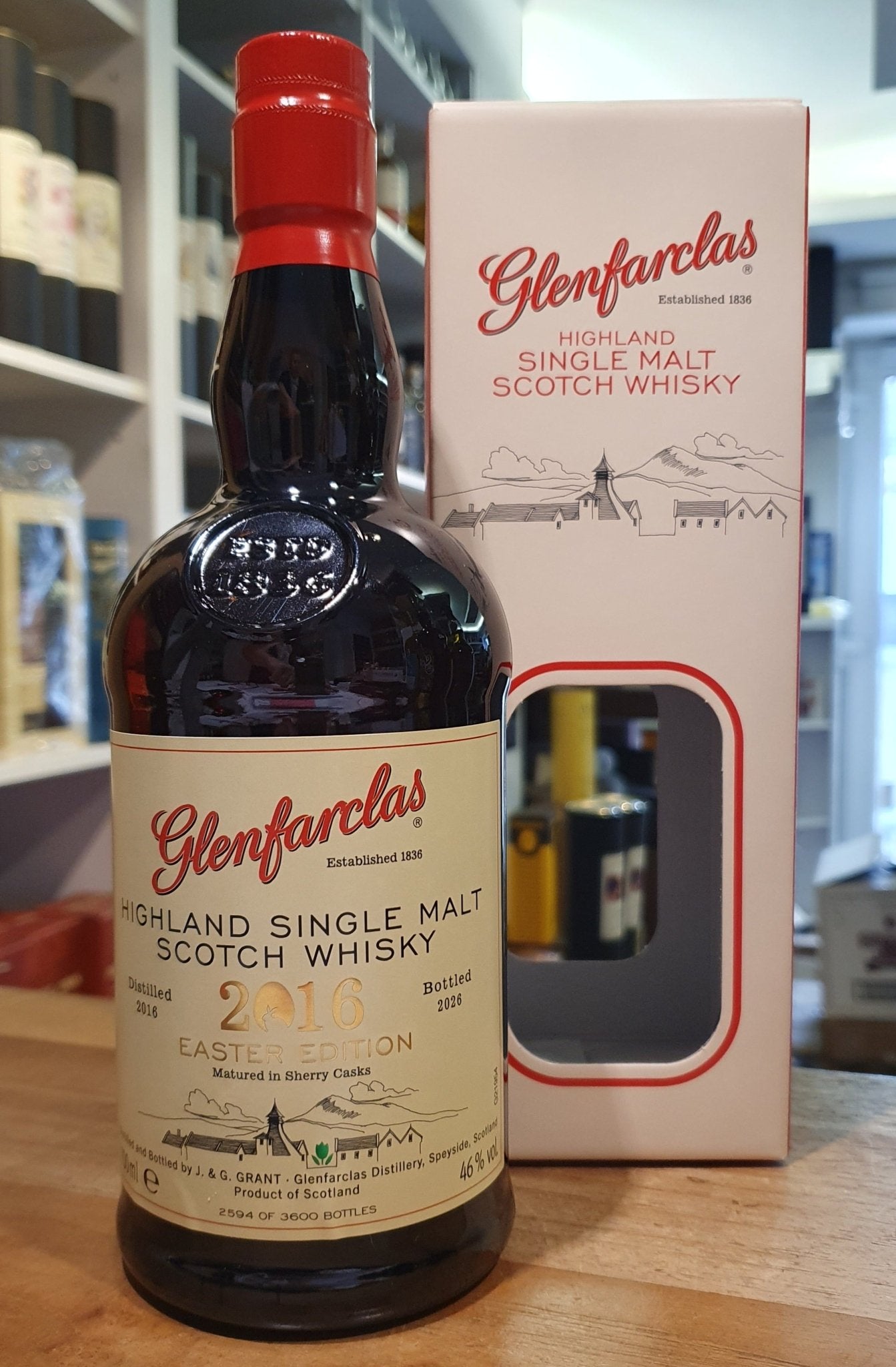 Glenfarclas 2016 Vintage Édition de Pâques 2026 0,7l 46% vol. whisky écossais single malt