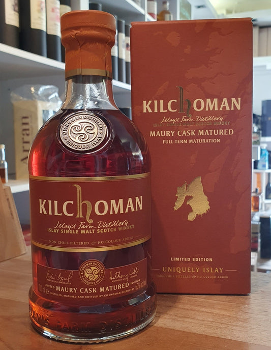 Kilchoman Maury Cask Matured Edition 2026 0.7l 50 % scotch whisky limitiert Full - Term Maturation Limited Edition