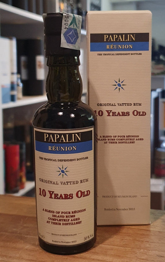 Velier Papalin Reunion MINI 2023 10y Rum 0,1l 50 % blau