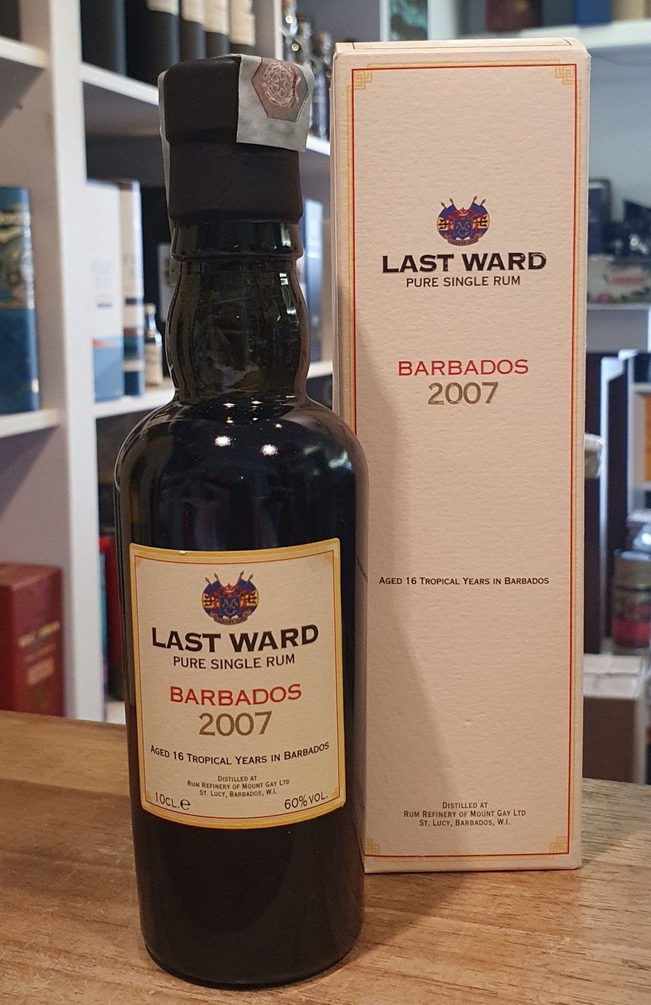 Velier Last Ward 2007 MINI Barbados Mount Gay Rum 0,1l 60 %