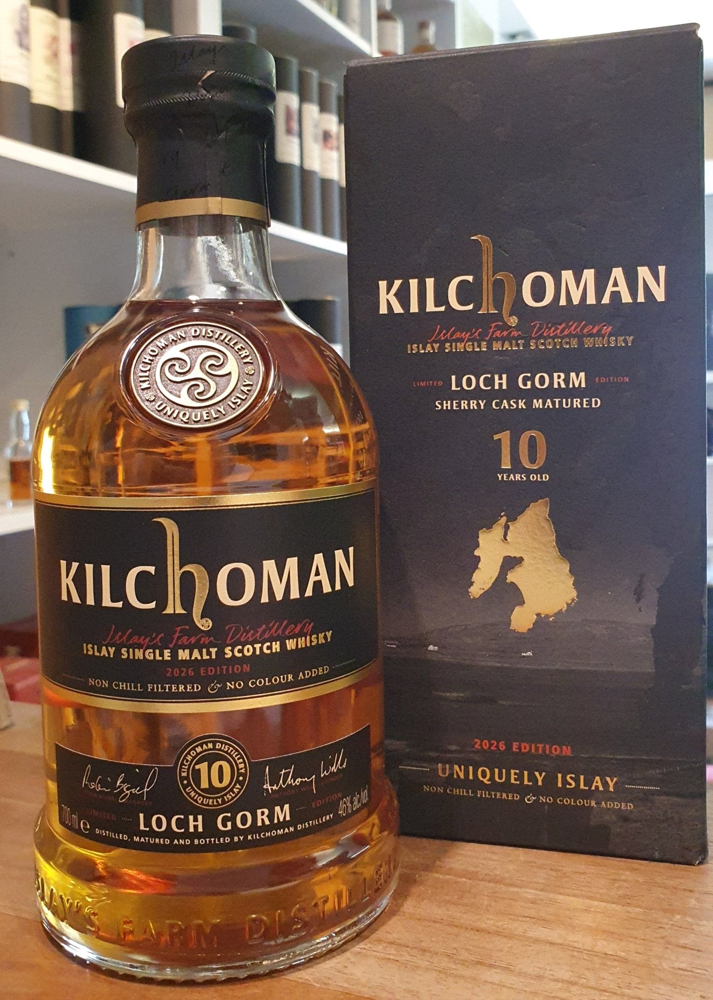 Kilchoman Loch Gorm 10 y 2026 sherry cask Islay single scotch whisky 0,7l 46 % vol.