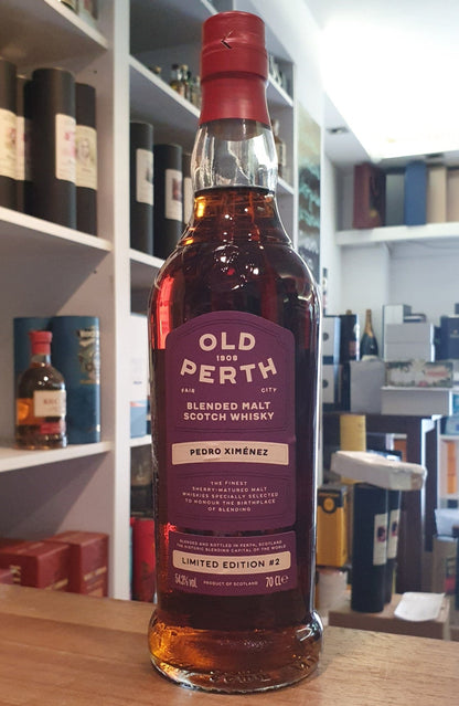 Old Perth PX 2.0 Pedro Ximenez cask limited Edition 0,7l 54,3% vol. Whisky Morrison