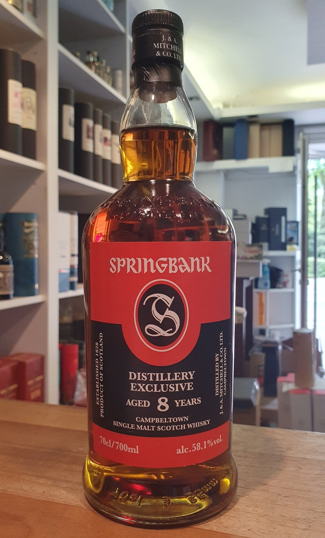 Springbank 8 y Distillery exclusive 2025 cask strength o.Dose 0,7l