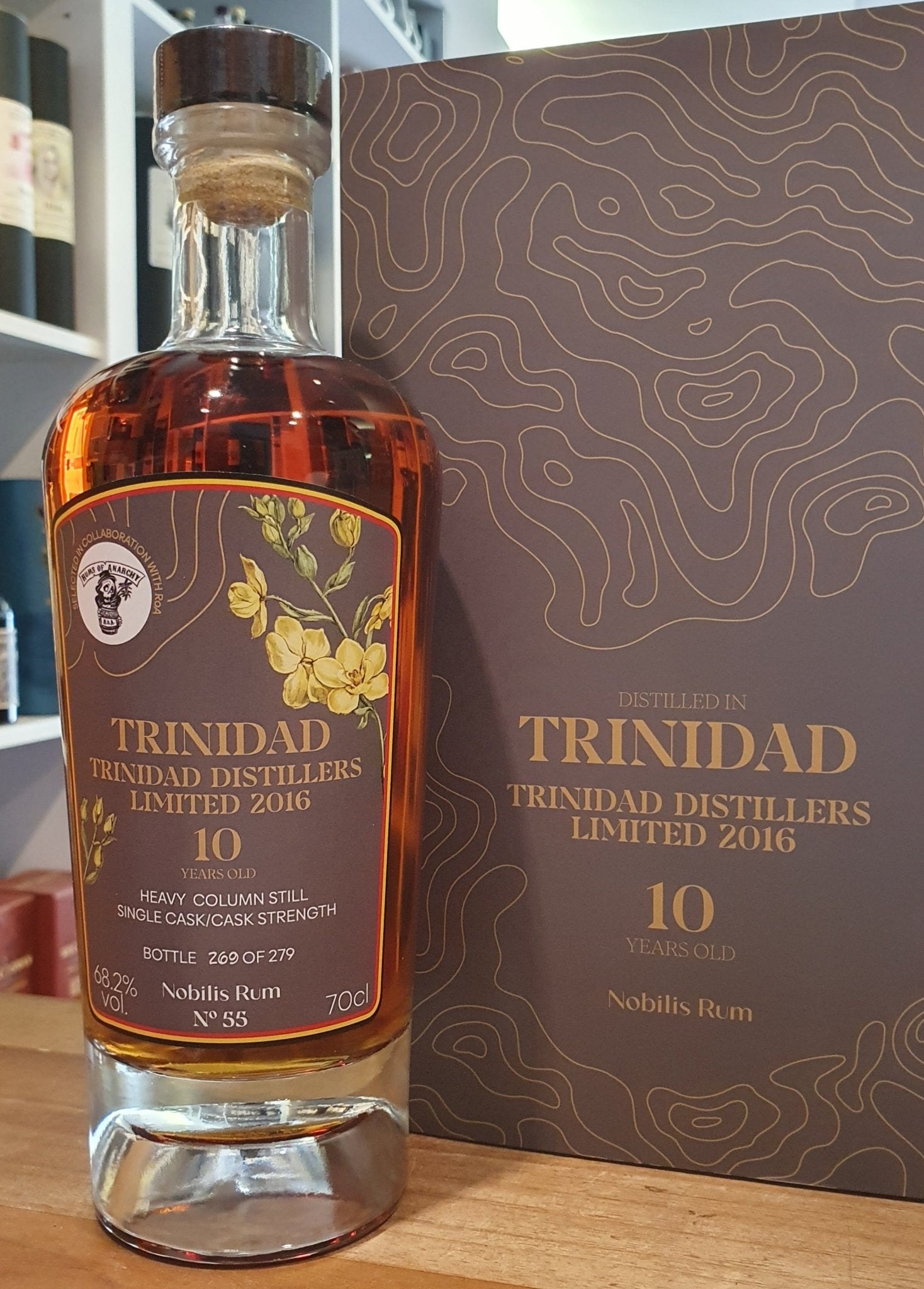 Nobilis Trinidad Distillers 2016 13 y 0,7l 55 68,2 % vol. single cask tdl rum