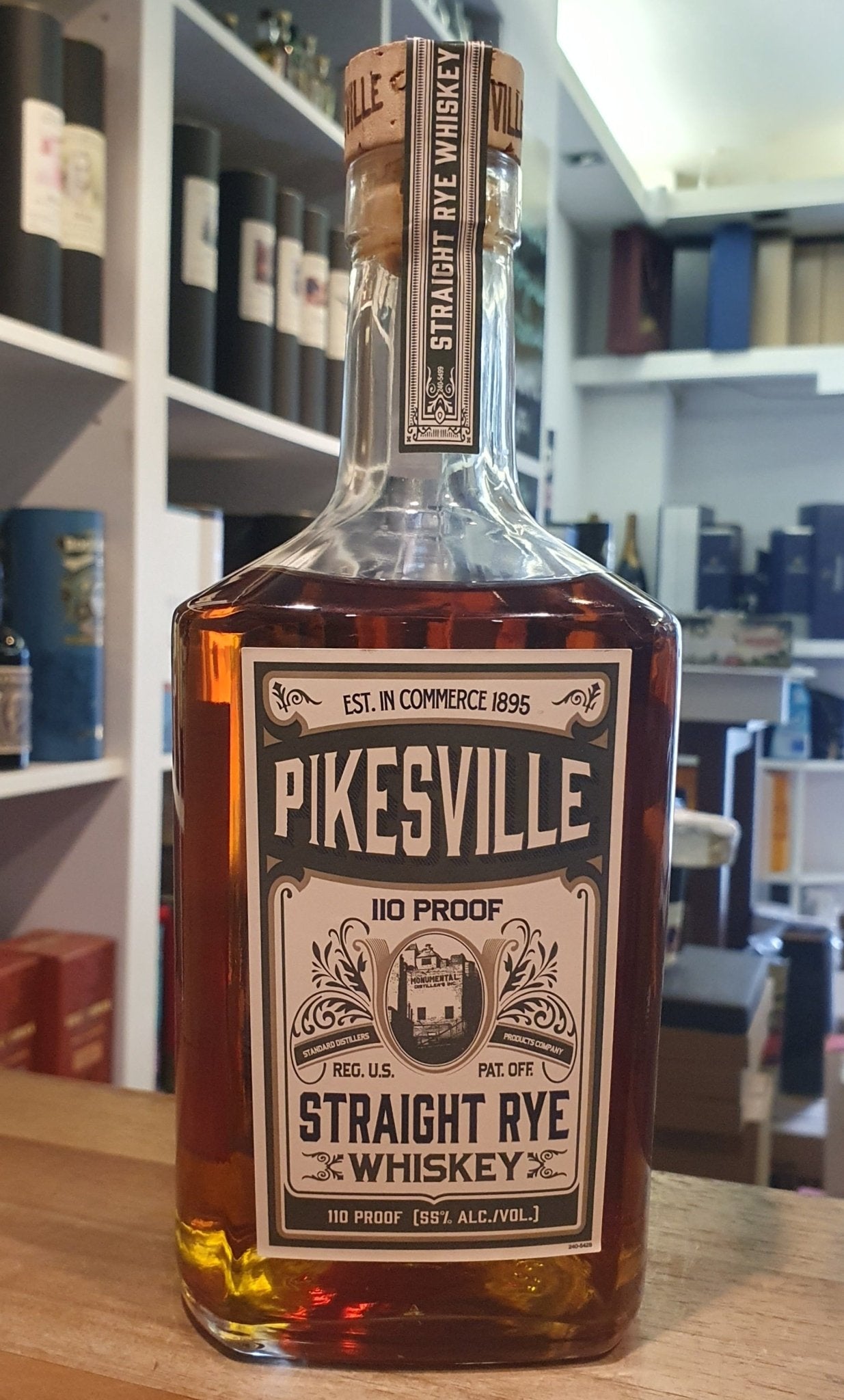Pikesville Straight Rye Whiskey 0,7l 55 % obj.