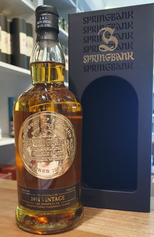 Springbank 1994 31 y Vintage 2026 0,7l 45,1 % vol. Campbeltown whisky Limited Edition