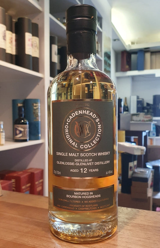 Glenlossie 12 y Bourbon cask Cadenhead's 0,7l 46 %vol. 2026 Whisky