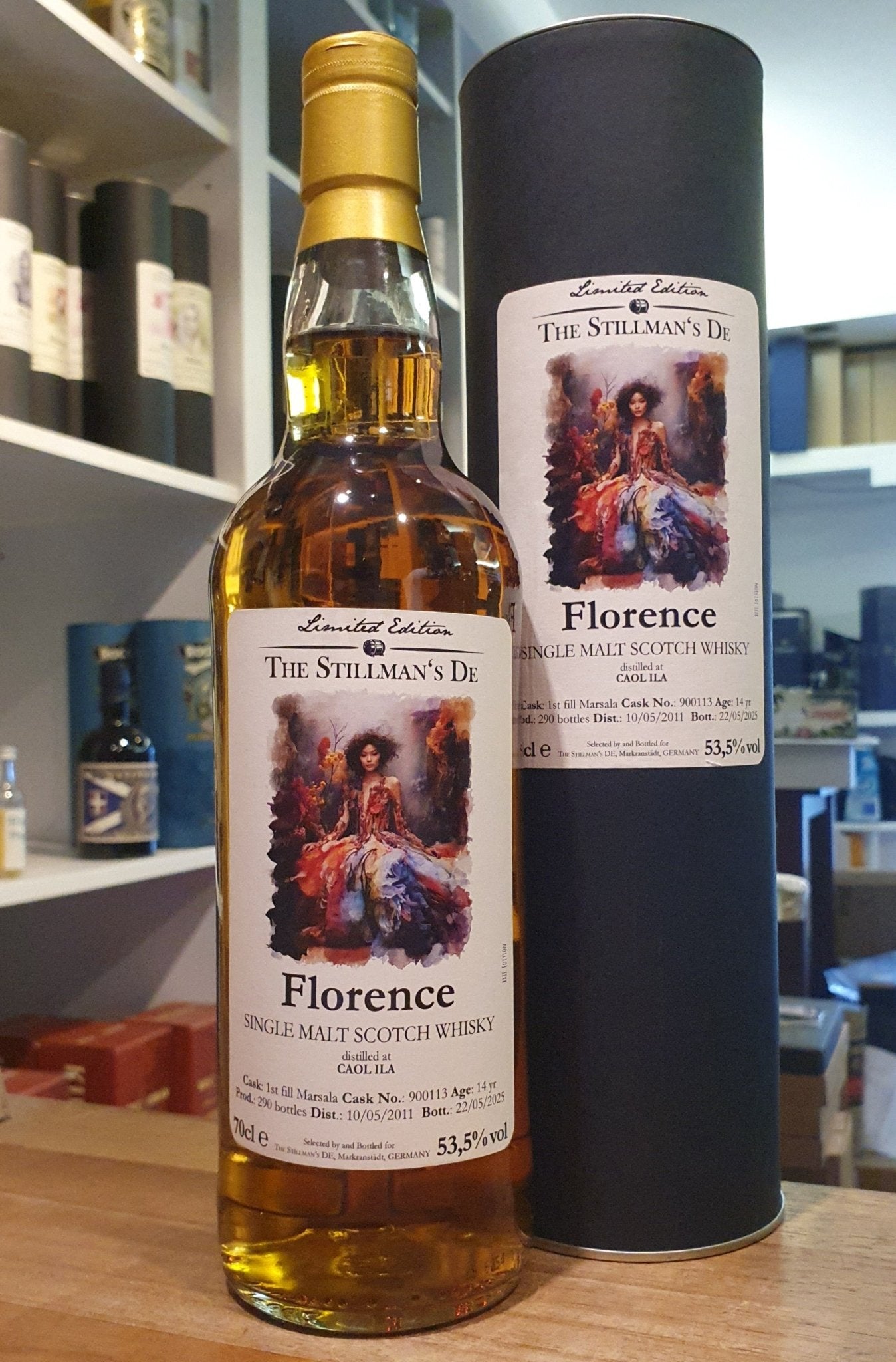 Caol Ila 2011 Single cask z Marsala sudu 14 let Florence The Stillmans Whisky 0,7l 53,5 % obj. 900113