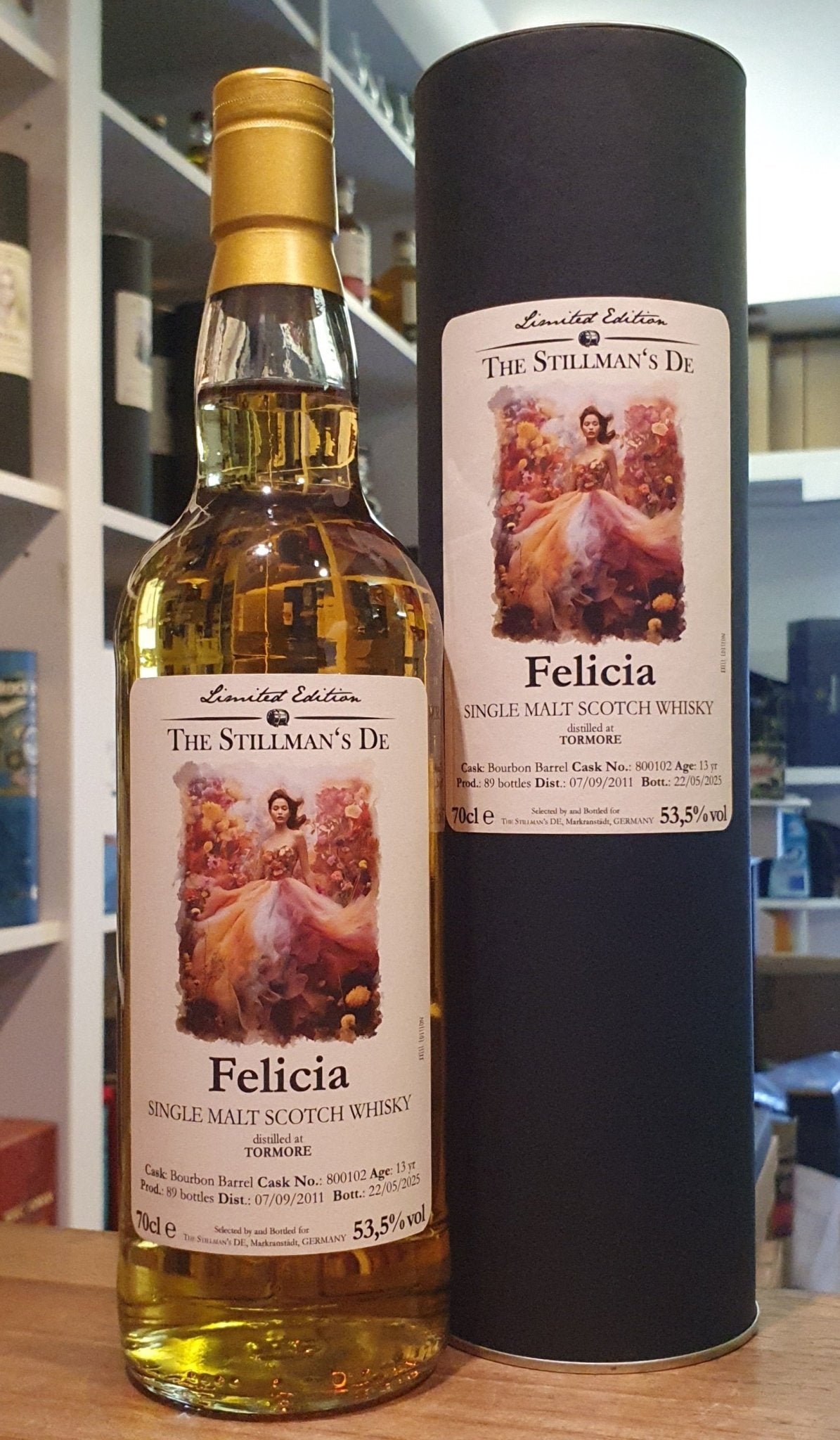 Tormore Single Cask 2011 The Stillmans Whisky Felicia 13 let 0,7 l 53,5 % obj. 800112