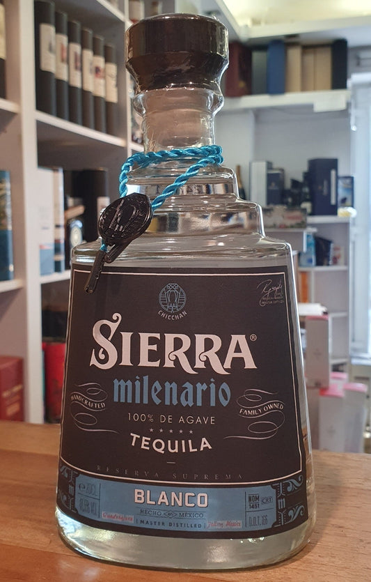 Milenario blanco 100% Agave Tequila 0,7l 41,5% vol. Sierra 83 proof