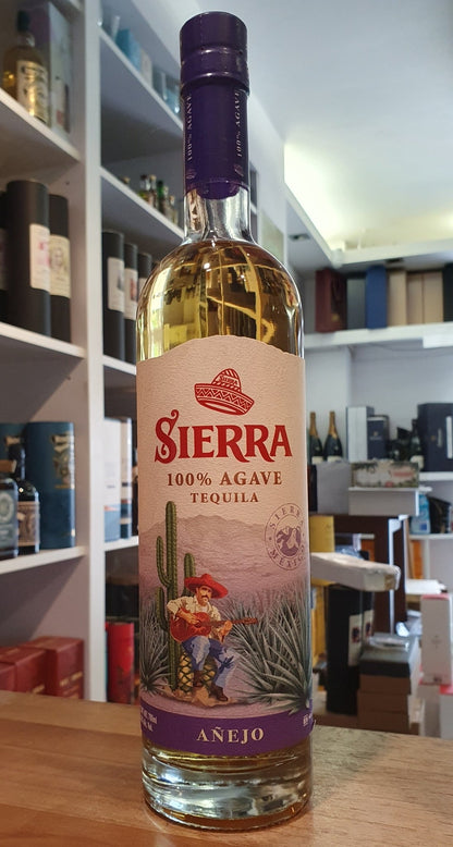 Sierra Anejo 100% Agave Tequila 0,7l 40% vol.