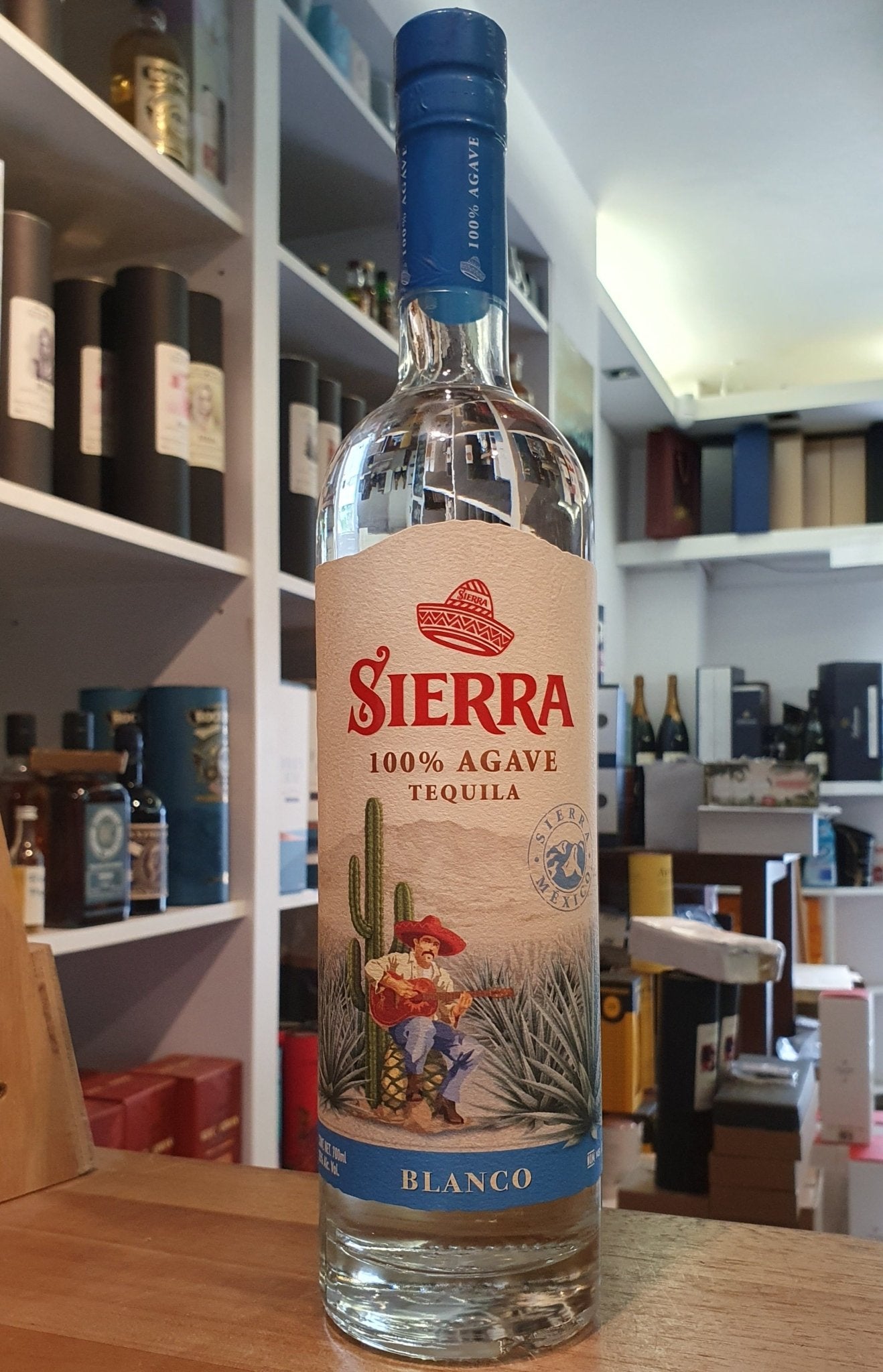 Sierra blanco 100% Agave Tequila 0,7l 35% vol.