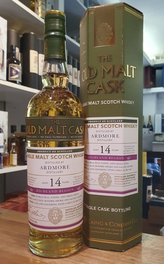 Ardmore 2010 Sherry Butt 14 y single cask OMC 50% vol. 0,7l old malt cask Whisky Hunter Laing
