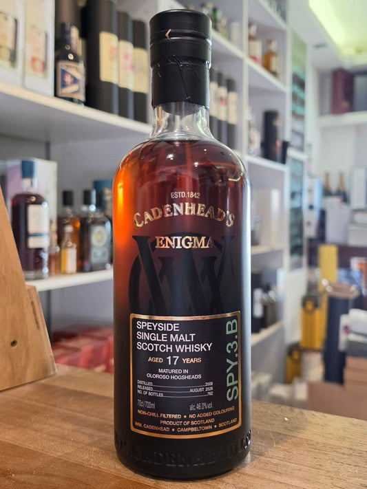 Speyside 2008 Oloroso 17y Enigma M spy.3.b Cadenhead's 0,7l 46 %vol. August 2026 Whisky