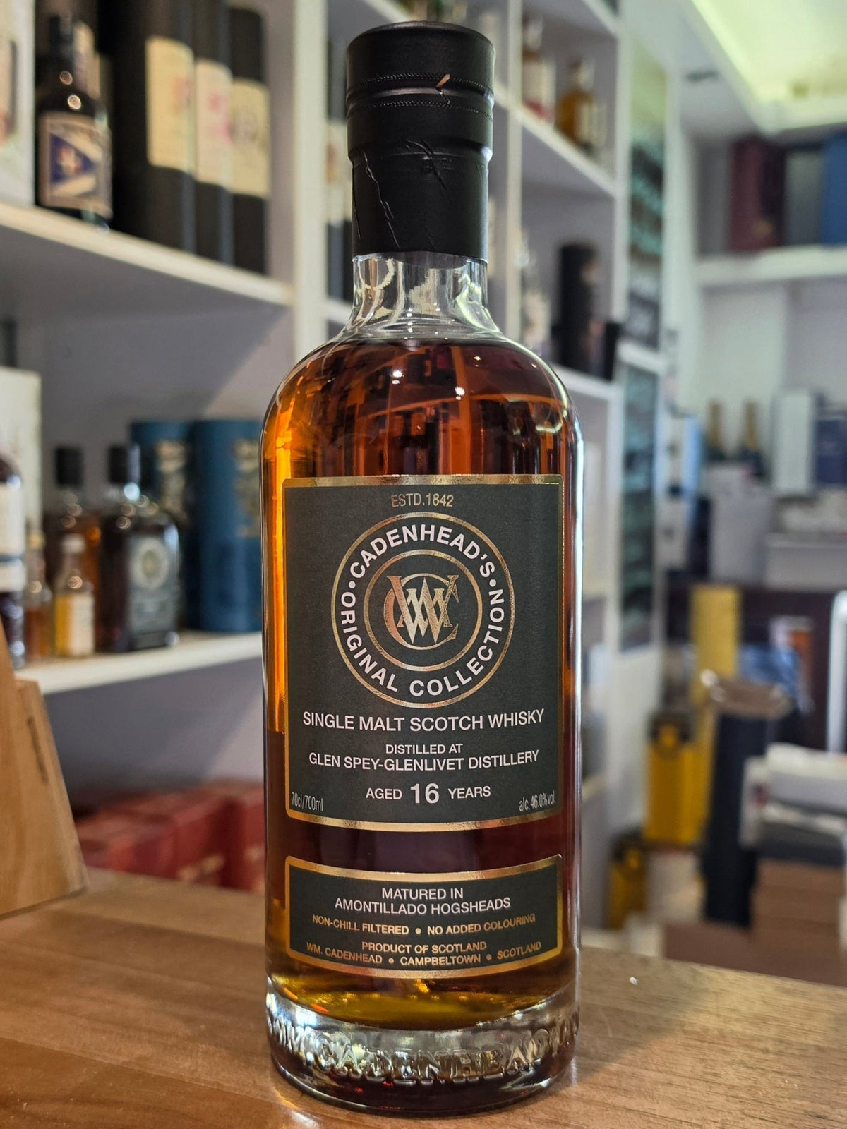 Glen Spey 2009 Amontillado 16 Cadenhead's 0,7l 46 %vol. August 2026 Whisky