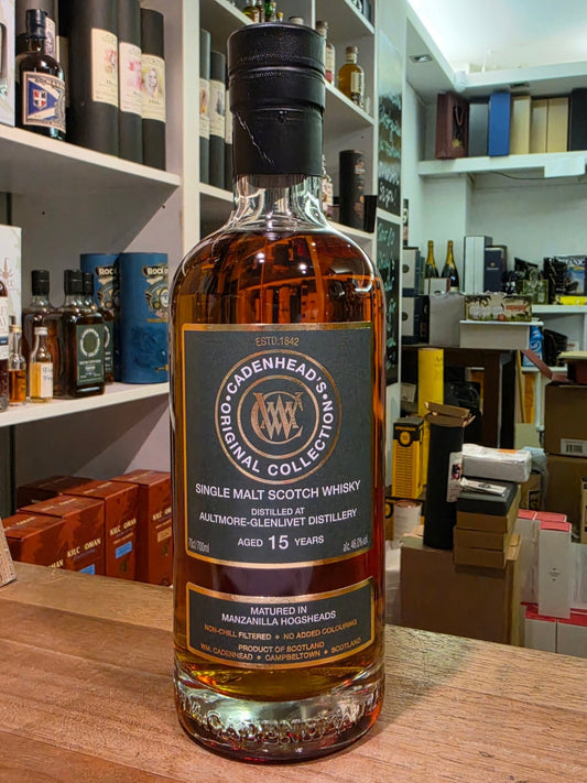 Aultmore 2011 Manzanilla 15 Cadenhead's 0,7l 46 %vol. August 2026 Whisky