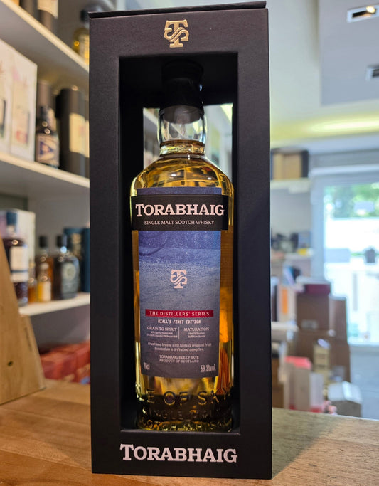 Torabhaig Niall The distillers series 0,7l 59,3 % vol. mit GP Whisky sky single malt