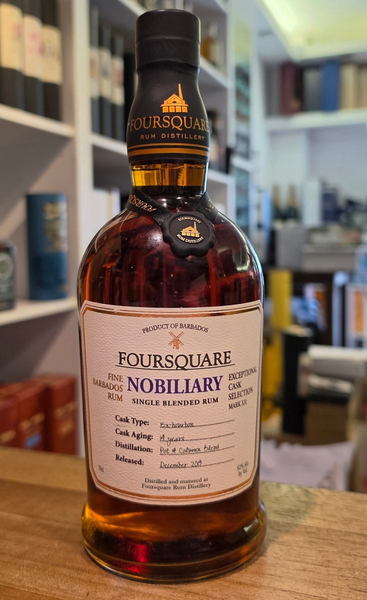 Foursquare Nobiliary 2005 Barbados 2 cask strength 62 % vol. 0,7l ecs Rum