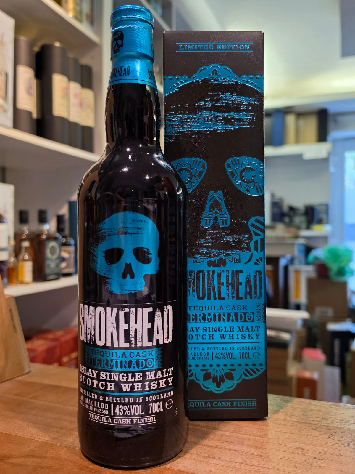 Smokehead Tequila cask Terminado Edition 0,7l 43 vol. Whisky Islay single malt