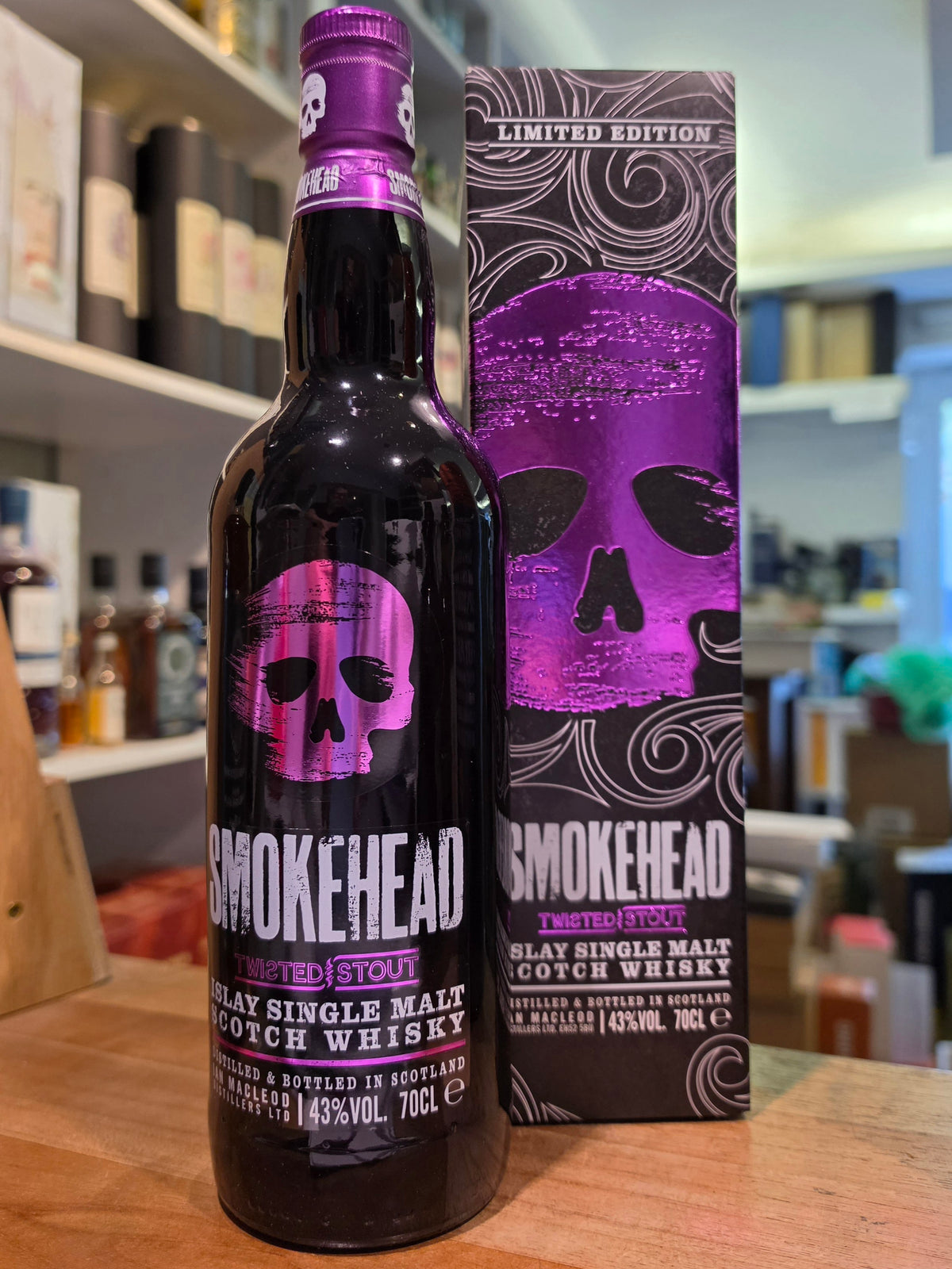 Smokehead Twisted Stout Edition 0,7l 43 vol. Whisky Islay single malt