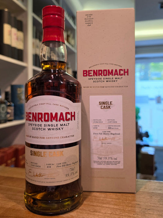 Benromach Single cask 2014 first Sherry cask 2026 12 y 0,7l 59,3% vol. Whisky #434