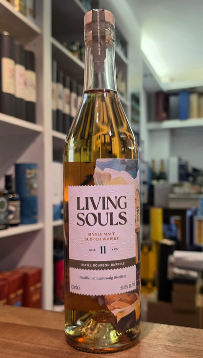 Laphroaig 11 y Living Souls Bourbon cask Whisky 0,7l 50 % vol. Single malt