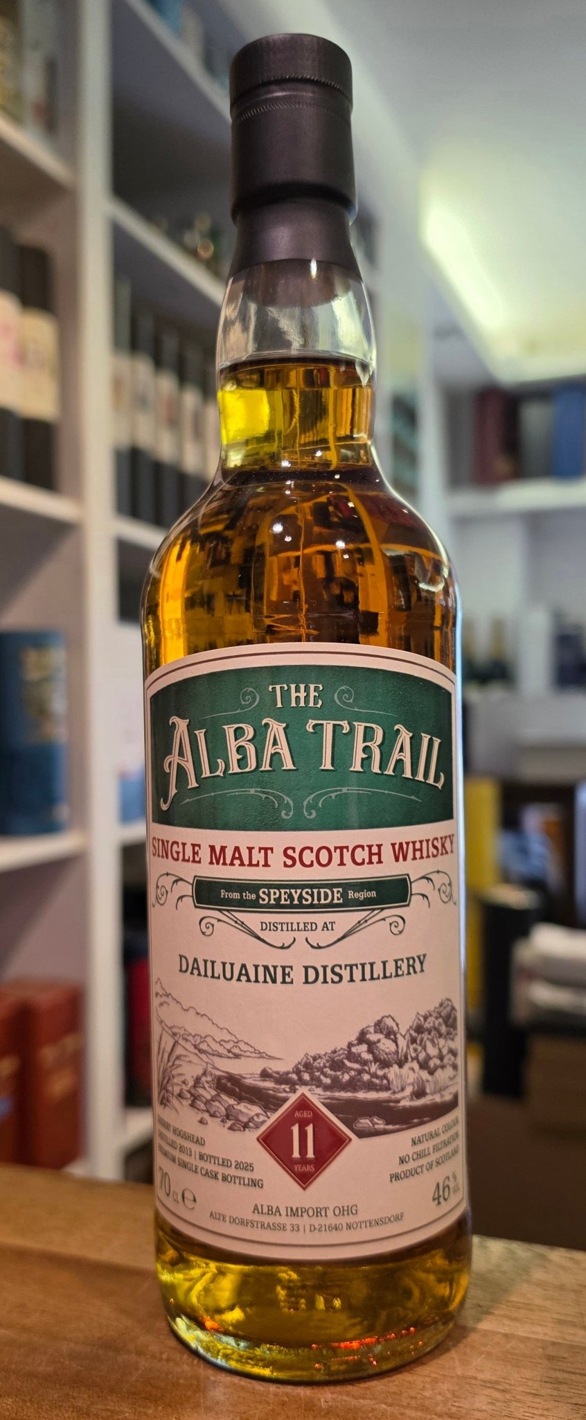 Dailuaine 2013 sherry Cask Alba Trail 46% ol. 0,7l limited Whisky