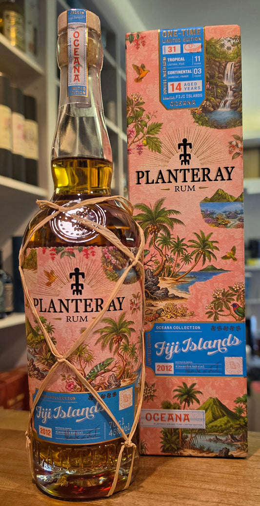 Plantation one time Fiji 2012 2026 Oceana 14 y 0,7l 45% vol. Planteray