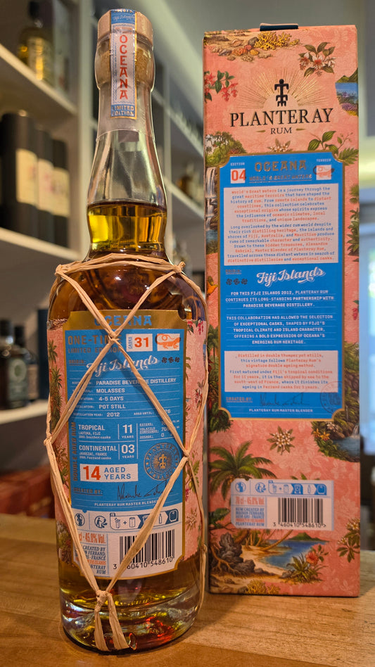 Plantation one time Fiji 2012 2026 Oceana 14 y 0,7l 45% vol. Planteray