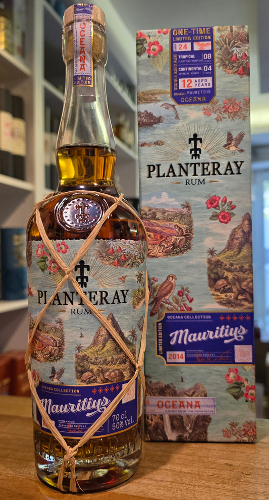 Planteray ONE TIME Mauritius 2014 oceana 2026 12 y 0,7l 50 % vol. limited Edition Rum Plantation