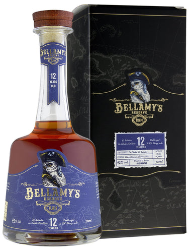 Bellamys reserve rum 12 jahre sherry cask Rhum Rum el salvador 0,7l 42% mit GP Bellamy`s