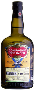 Compagnie des Indes Rum Mauritius ( Secret Distillery ) 9YO Single Cask Rum (Rhum Agricole) 12/2010 - 10/2020 42% vol. 0,7l Fassabfüllung Sonderedition limitiert auf ein Fass