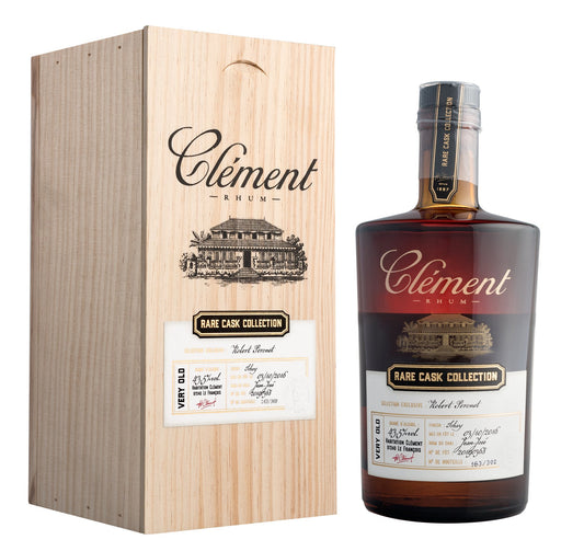 Clement Tokaj Rare cask Collection 2016 very old 43,5% vol. 0,5l Rum Martinique Rhum 3y Bourbon und 9M Tokaj Single cask  lim