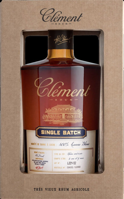 Clement Single Batch 4y9M Blue Cane 46,5% vol. 0,7l rum Antilles rum