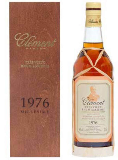 Clement Velmi staré ročníkové 1976 44% vol. 0,5l Rum Martinique Rhum Agricole