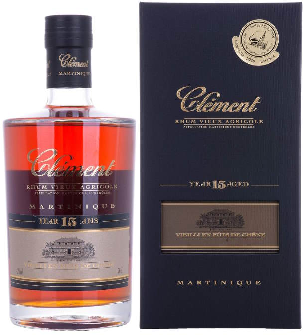 Clement 15y Prestige Range Martinique 42% vol. 0,7l Rum Rhum