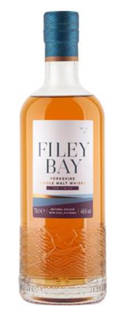 Filey Bay STR Cask batch 2 Yorkshire Whisky single malt 0,7l 46 % vol. First-Fill-Bourbon, STR-Rotwein-Barrique