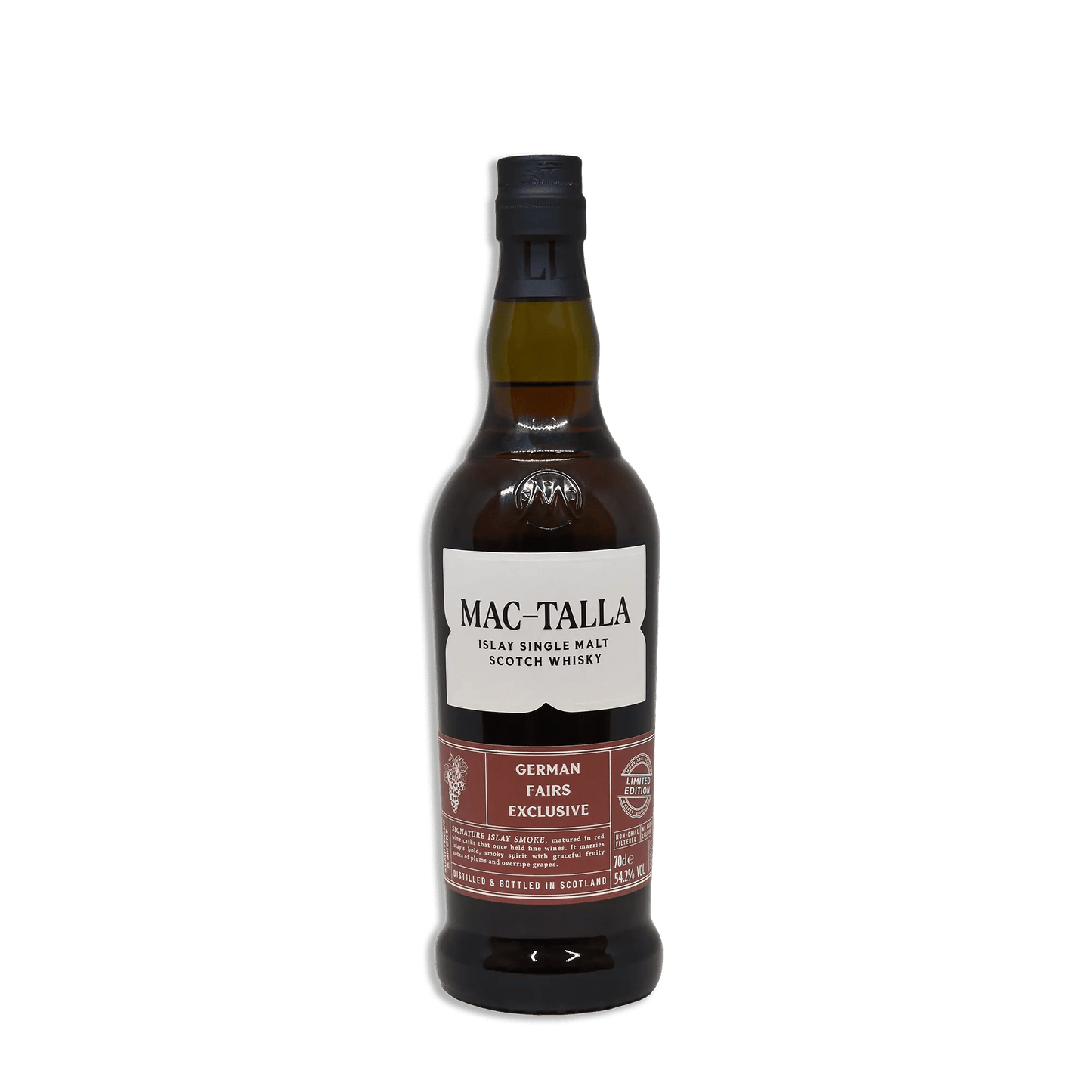 Mac - Talla Limited Edition Red Wine Cask German Fairs Exclusive Whisky 0,7l 54,2 % vol. Morrison