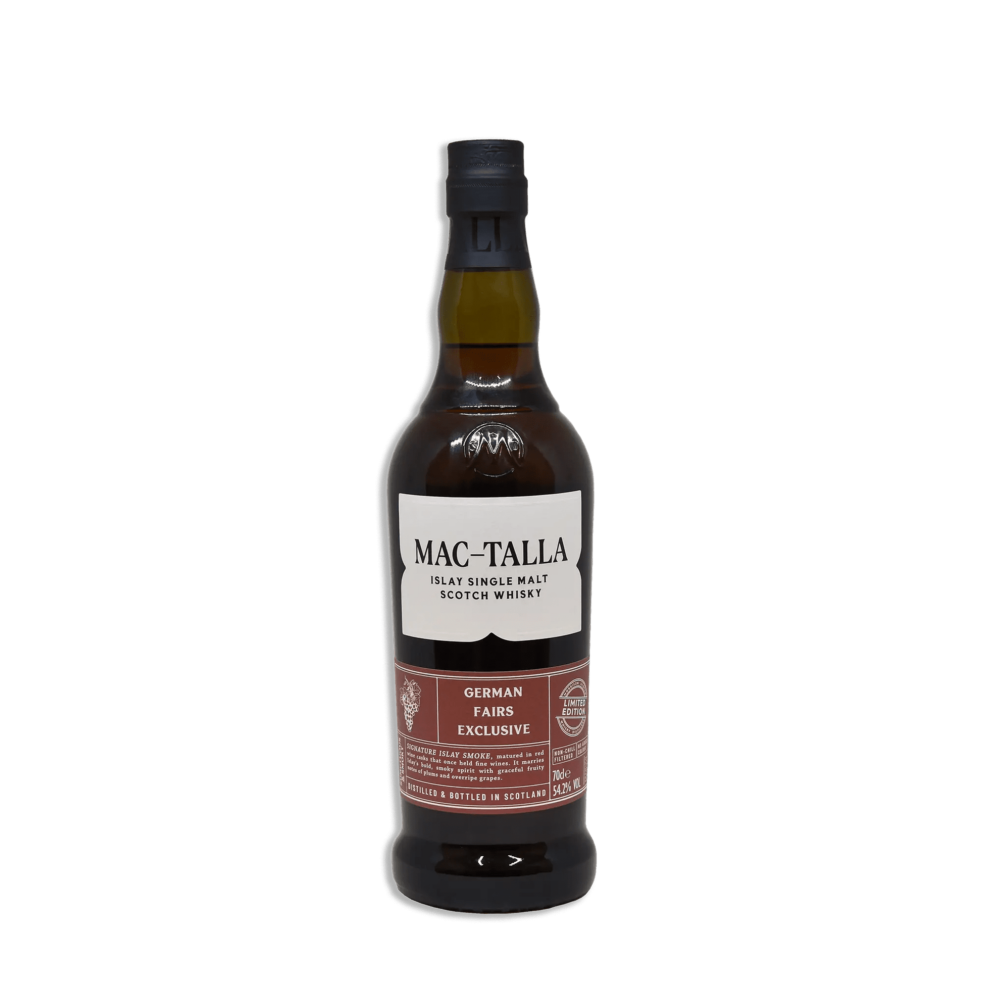 Mac - Talla Limited Edition Red Wine Cask German Fairs Exclusive Whisky 0,7l 54,2 % vol. Morrison
