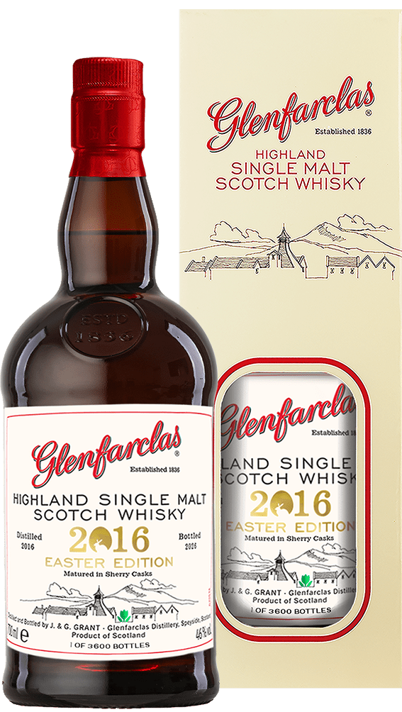 Glenfarclas Vintage 2016 Édition de Pâques 2026 0,7l 46% vol. whisky écossais single malt