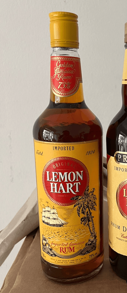Lemon Hart 1980s Overproof 151 0,7l 73% Jamaica Rum Fassabfüllung Sonderedition