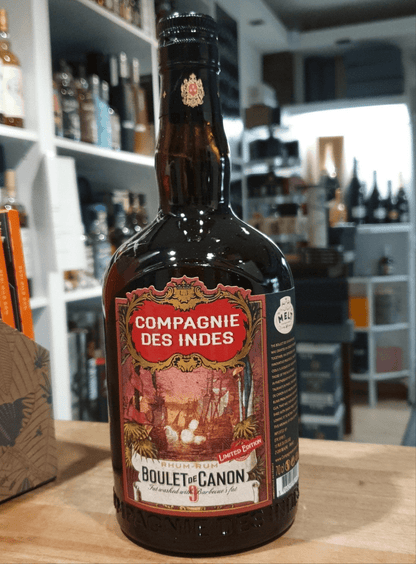 Compagnie des Indes Boulet de Canon No. 9 cdi Rhum Rum0,7l 46% vol. Fassabfüllung Sonderedition limitiert auf ein Fass