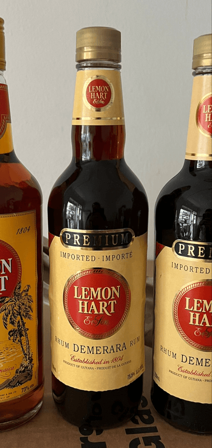 Lemon Hart 1980s Demerara Hochflasche Overproof 151 0,7l 75,5% Guyana Rum Fassabfüllung Sonderedition