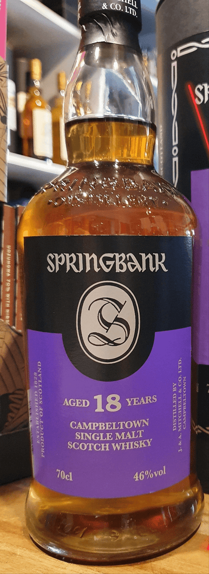 Springbank 18y 2024 0,7l 46% vol. o. Dose Campbeltown neu
