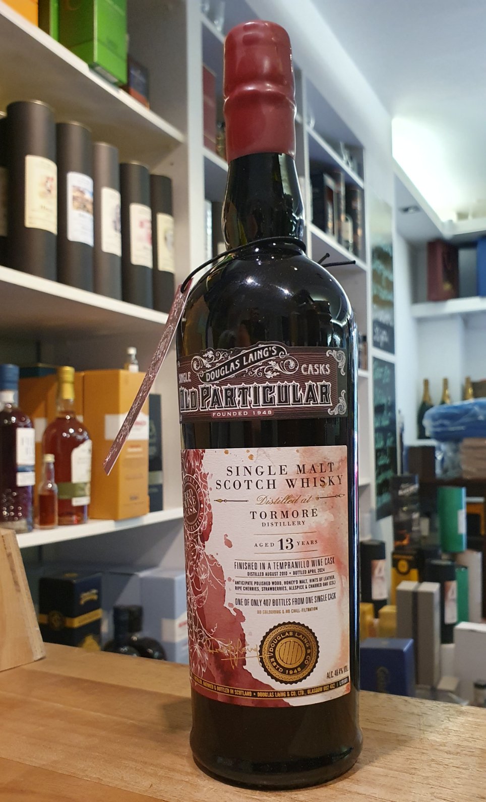 Tormore 13Y single cask 2010 Old Particular 48,4% vol. 0,7l Whisky Douglas Laing