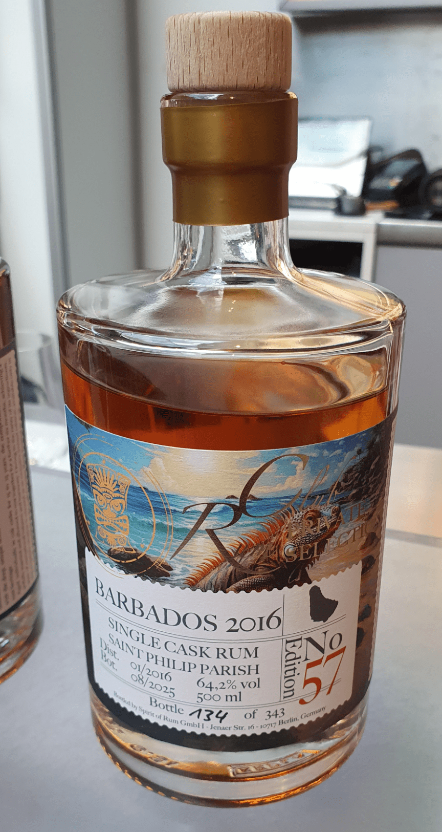 Rumclub Ed.57 Foursquare Barbados Saint Philip parish 2016 64,2% vol. 0,5l Single cask Rum club